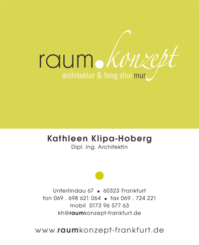 raumkonzept - architektur & feng shui mur
